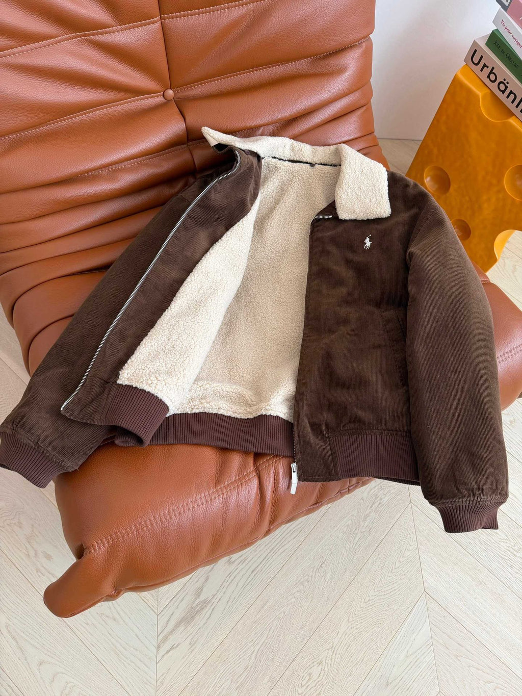 Ralph Lauren Corduroy Sherpa Lined Jacket – 25SS