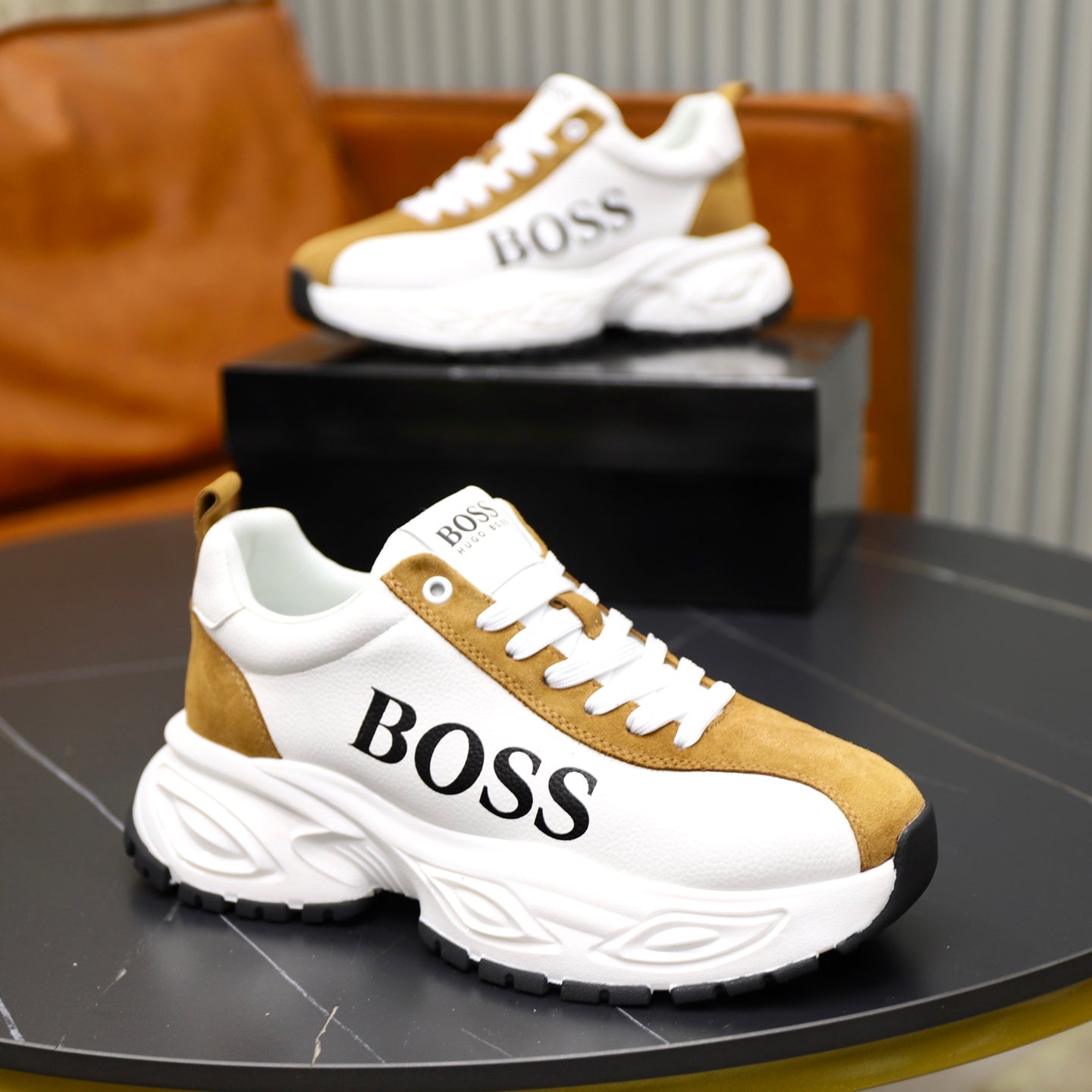 Boss Men's Luxury Running Sneakers