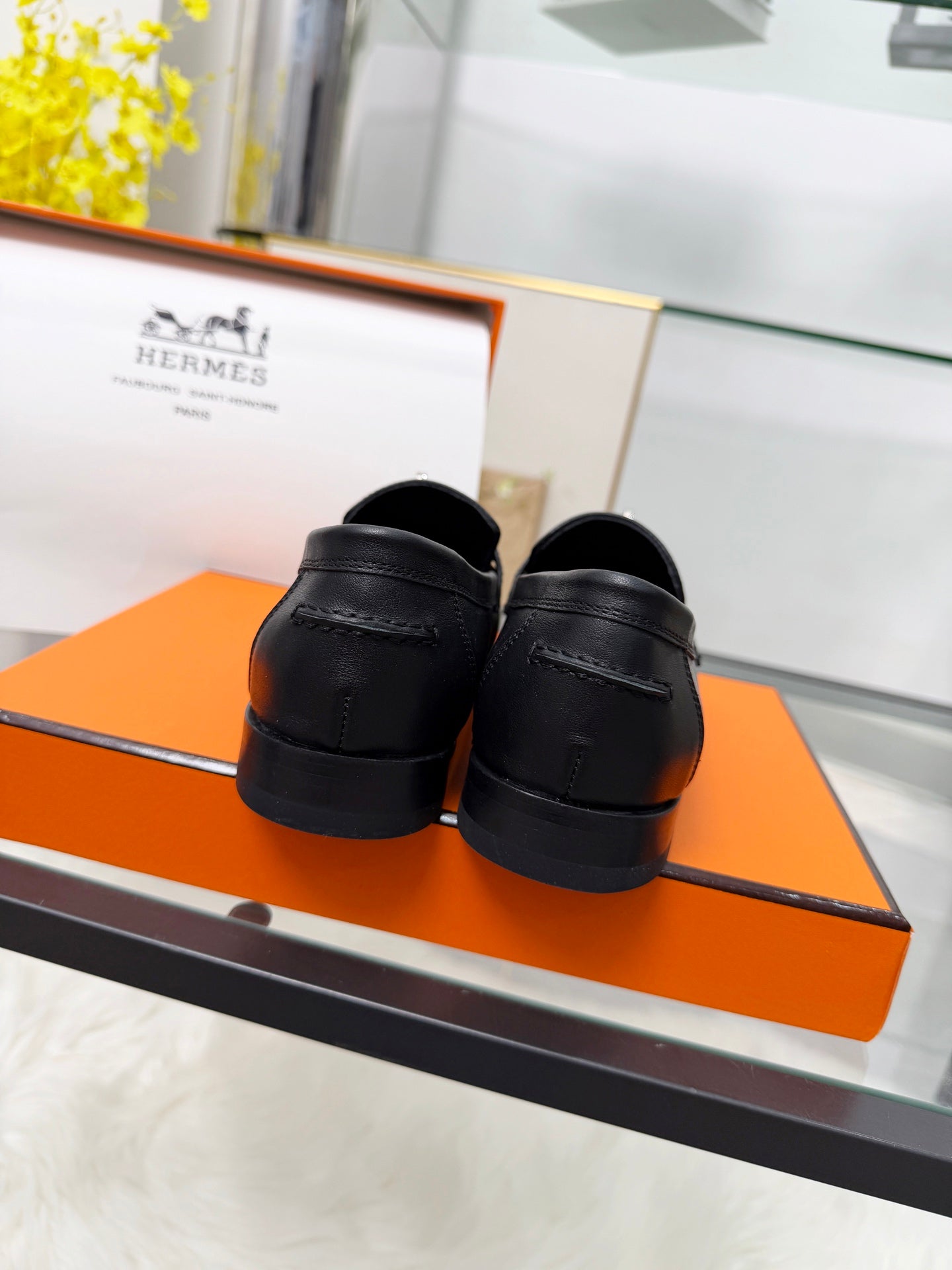 Hermès Classic Leather Sole Sandals
