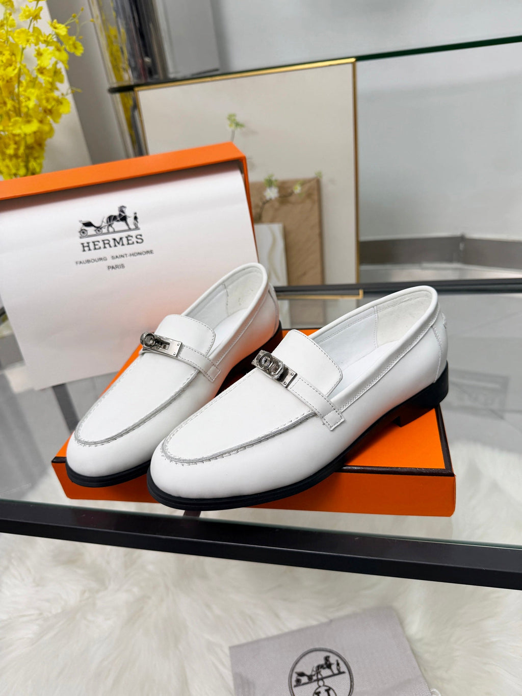 Hermès Classic Leather Sole Sandals