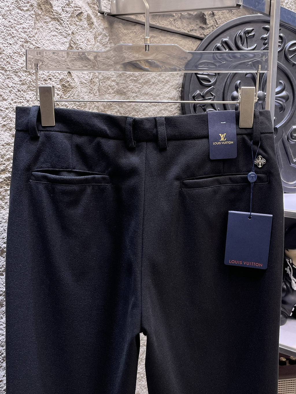 Louis Vuitton Wool Blend Dress Trousers – Autumn/Winter Collection