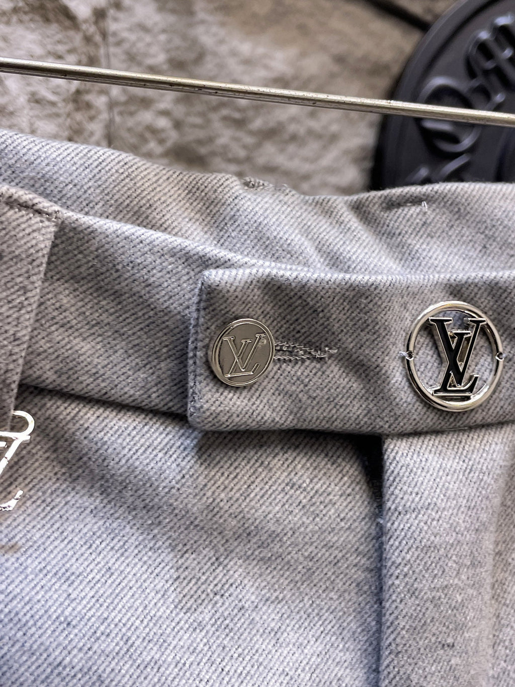 Louis Vuitton Wool Blend Dress Trousers – Autumn/Winter Collection