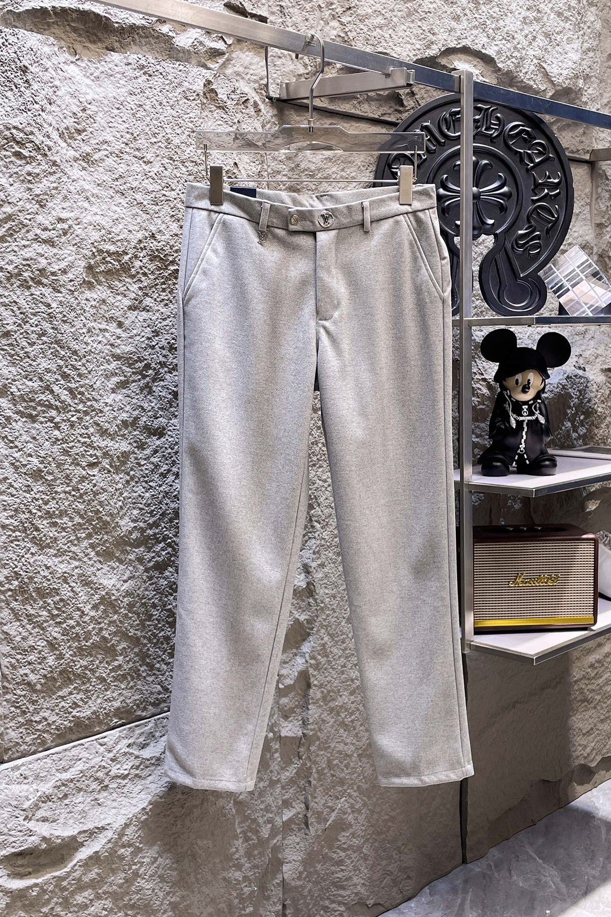 Louis Vuitton Wool Blend Dress Trousers – Autumn/Winter Collection