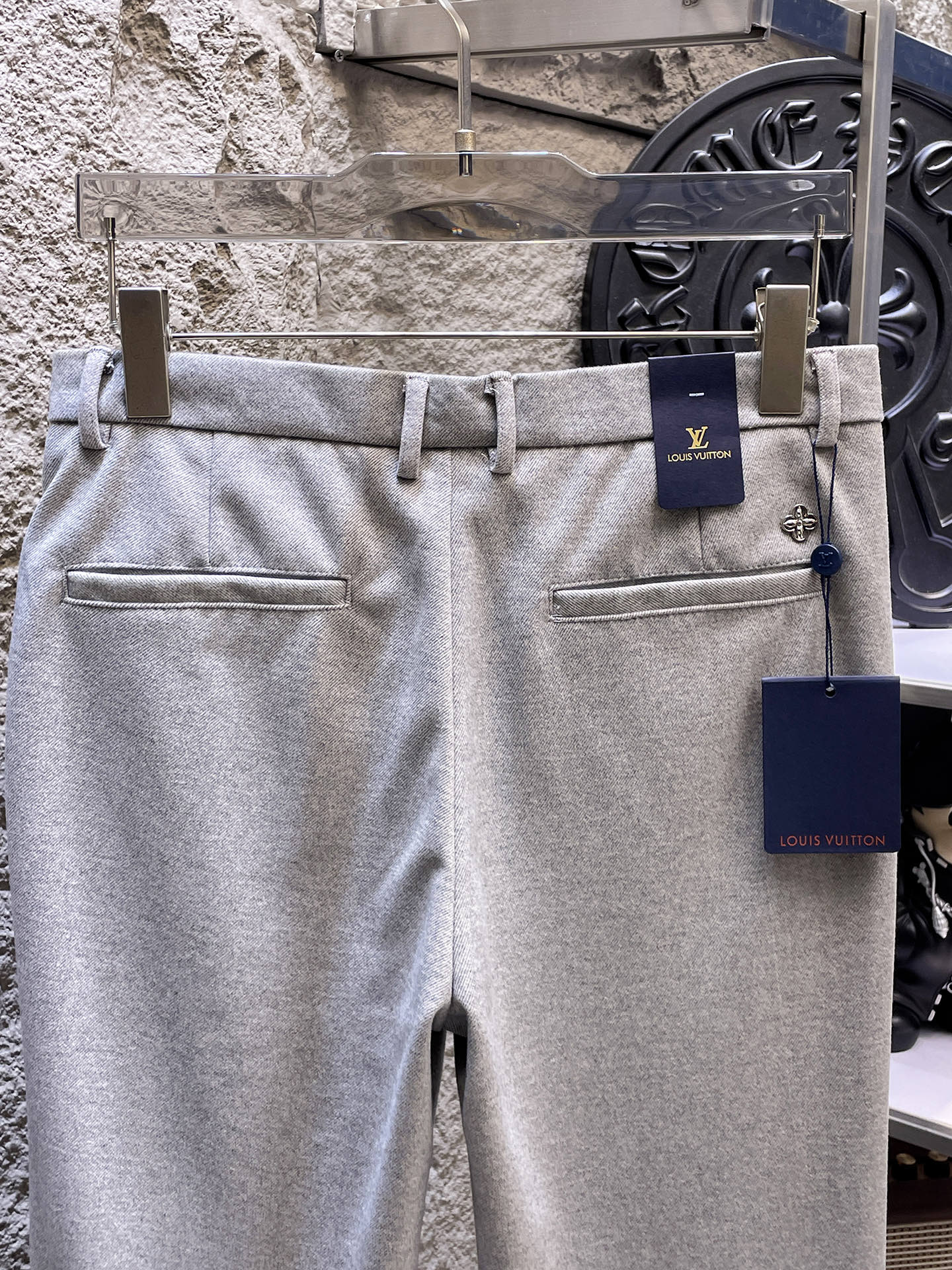 Louis Vuitton Wool Blend Dress Trousers – Autumn/Winter Collection