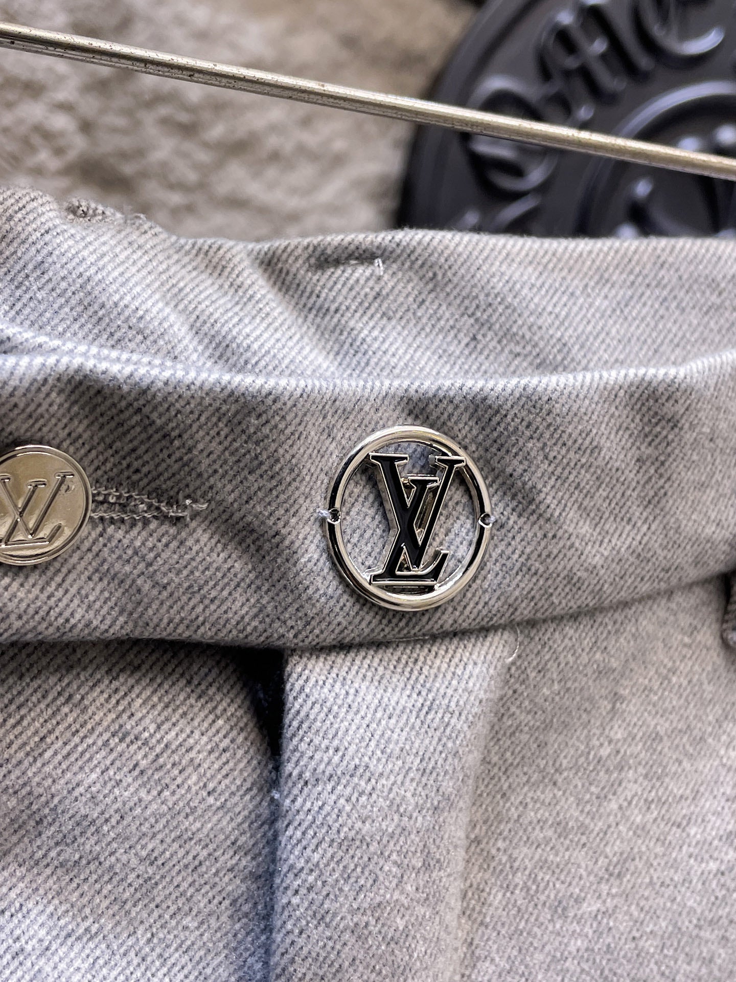 Louis Vuitton Wool Blend Dress Trousers – Autumn/Winter Collection