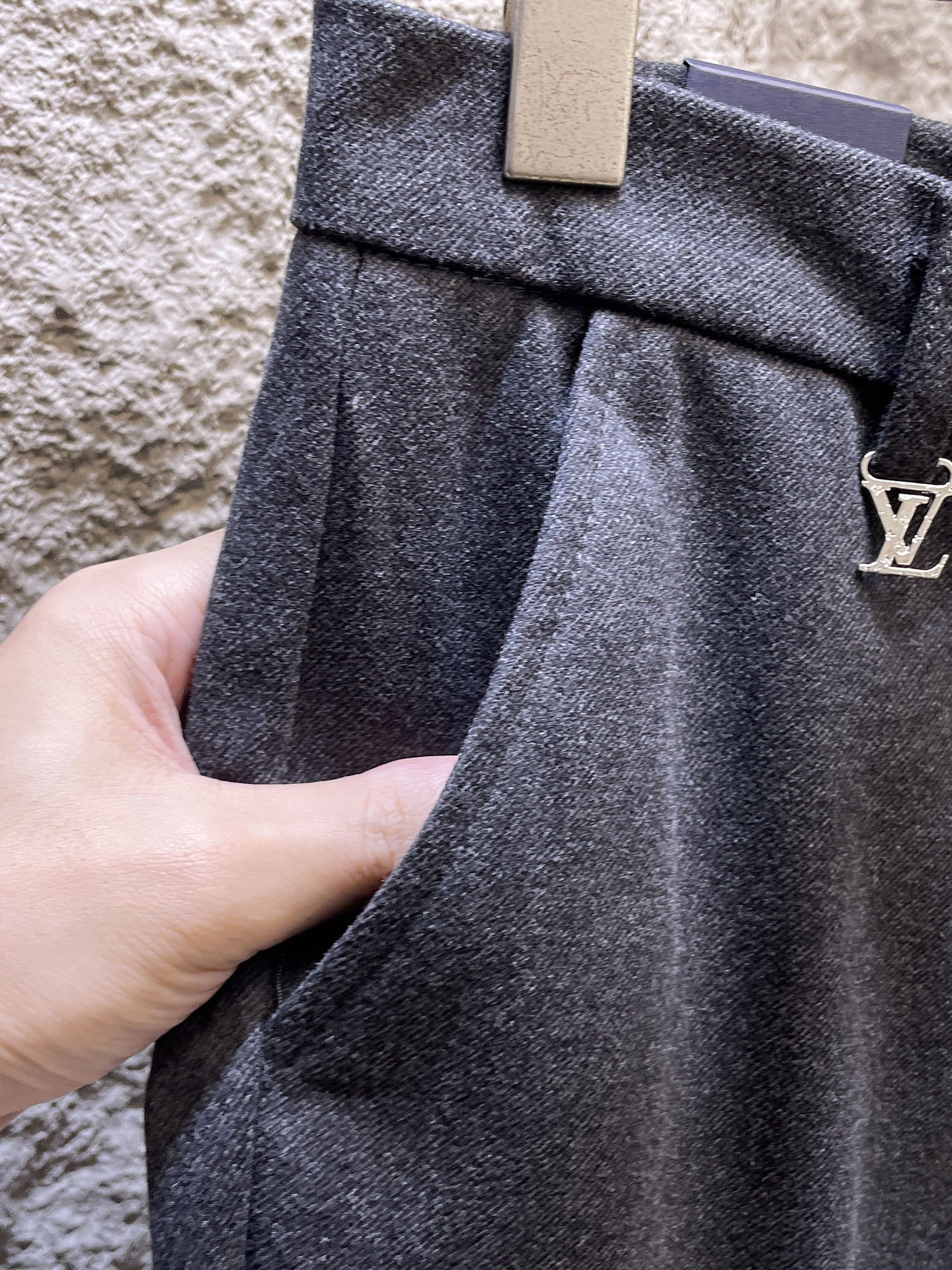 Louis Vuitton Wool Blend Dress Trousers – Autumn/Winter Collection