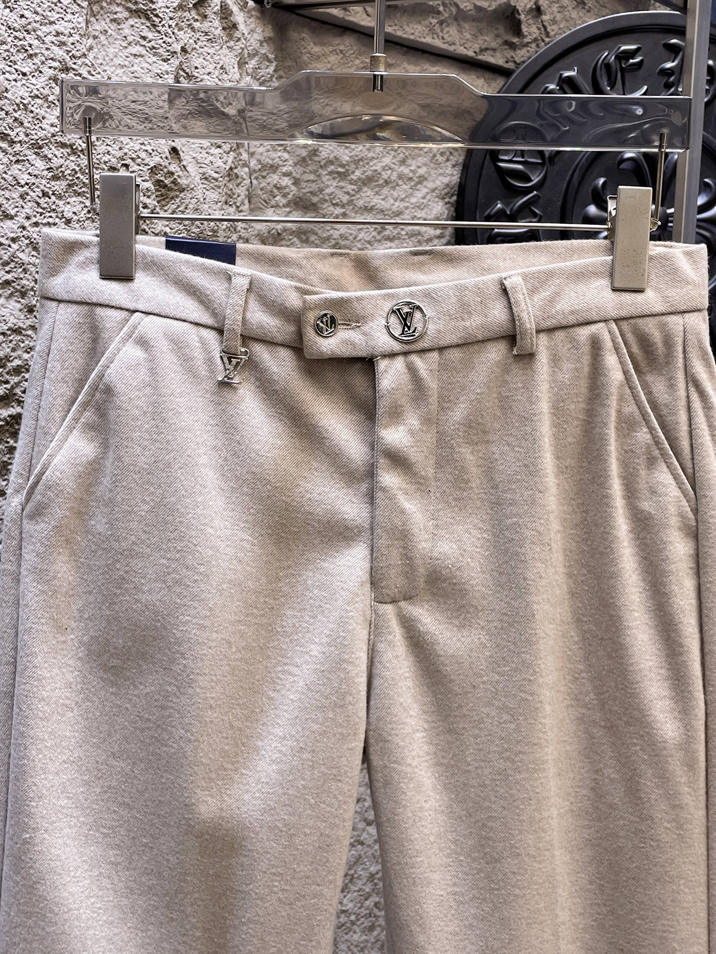 Louis Vuitton Wool Blend Dress Trousers – Autumn/Winter Collection