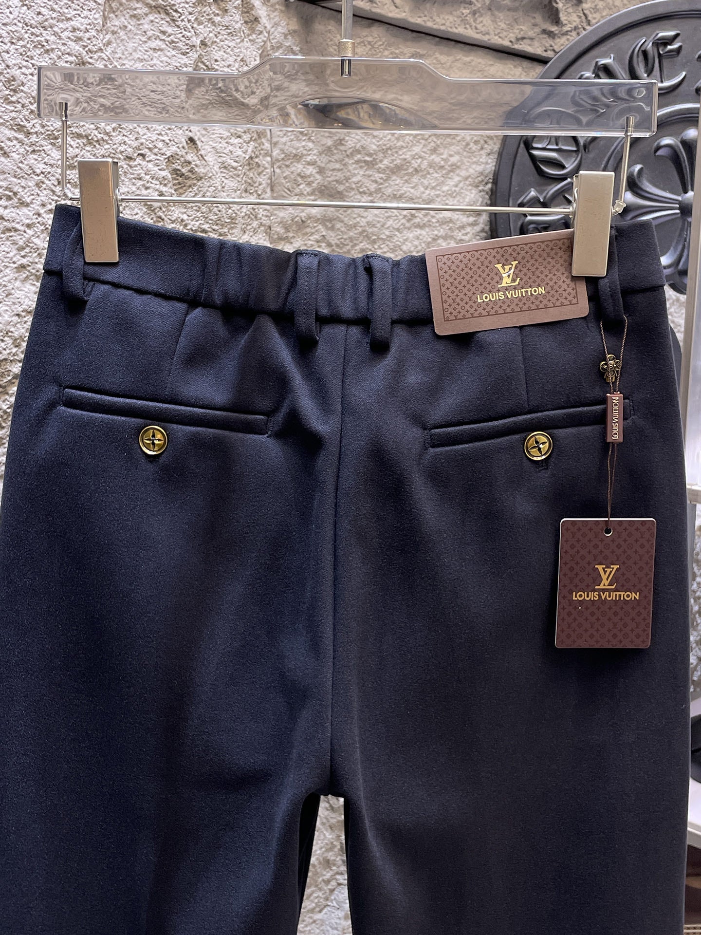 Louis Vuitton Wool Blend Dress Trousers – Autumn/Winter Collection