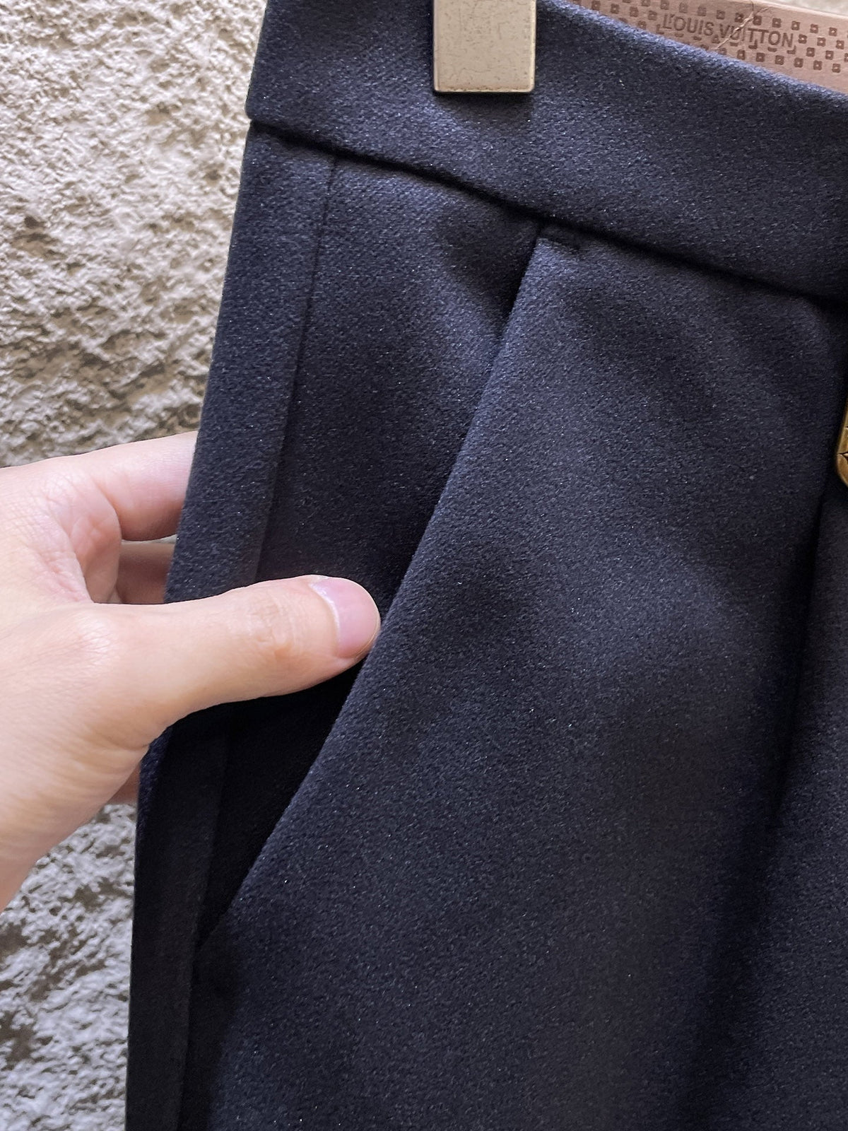 Louis Vuitton Wool Blend Dress Trousers – Autumn/Winter Collection