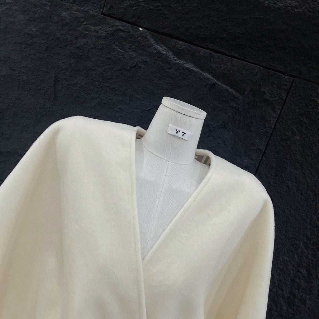 Fendi FF Logo Reversible Wool Cape