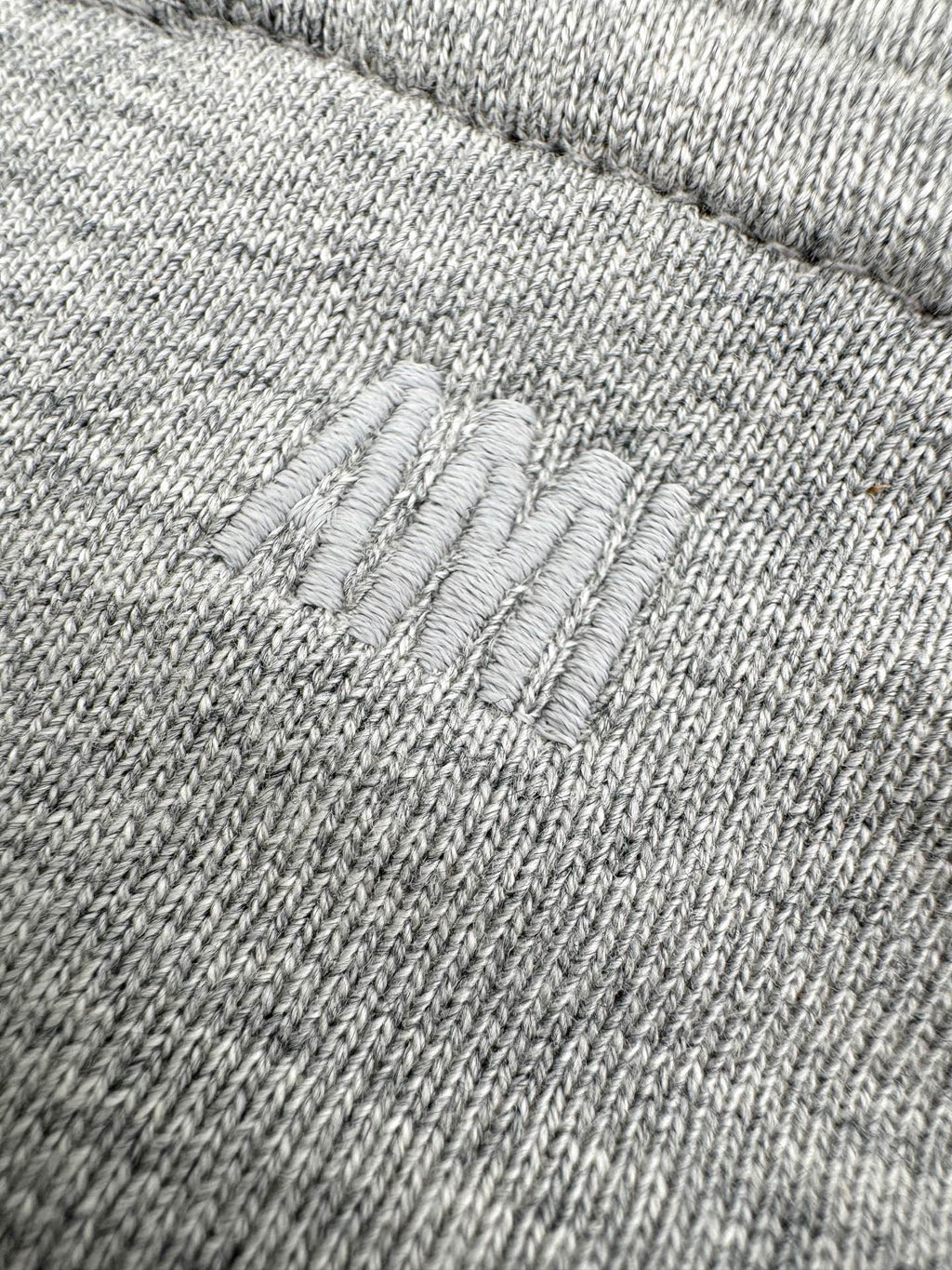 Ami Paris Heart Embroidery Zip Jacket