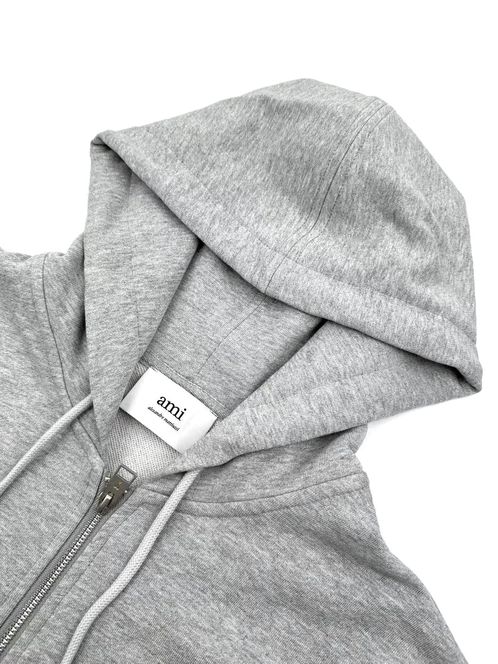 Ami Paris Heart Embroidery Zip Jacket