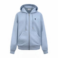 Ami Paris Heart Embroidery Zipper Jacket