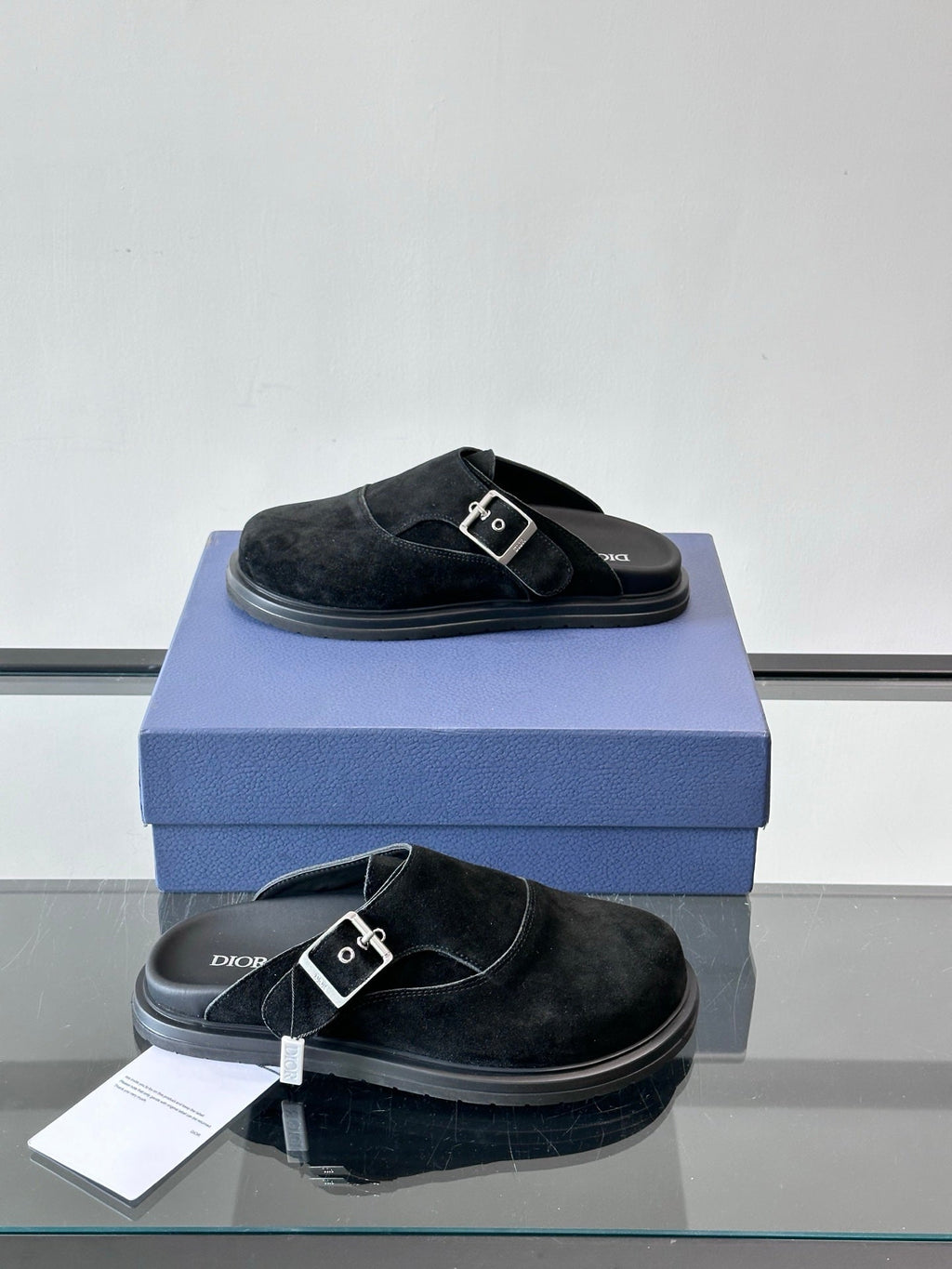 Dior Oblique Closed-Toe Mules