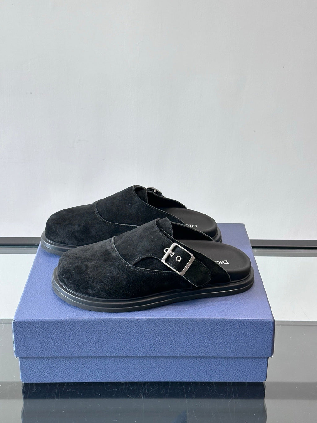 Dior Oblique Closed-Toe Mules