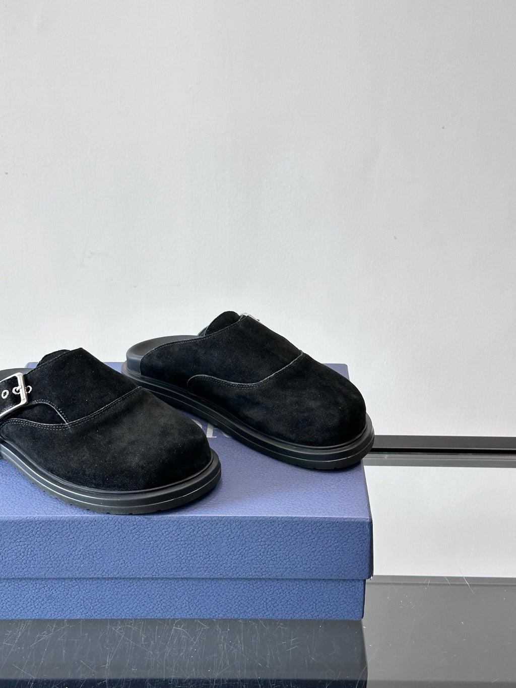 Dior Oblique Closed-Toe Mules