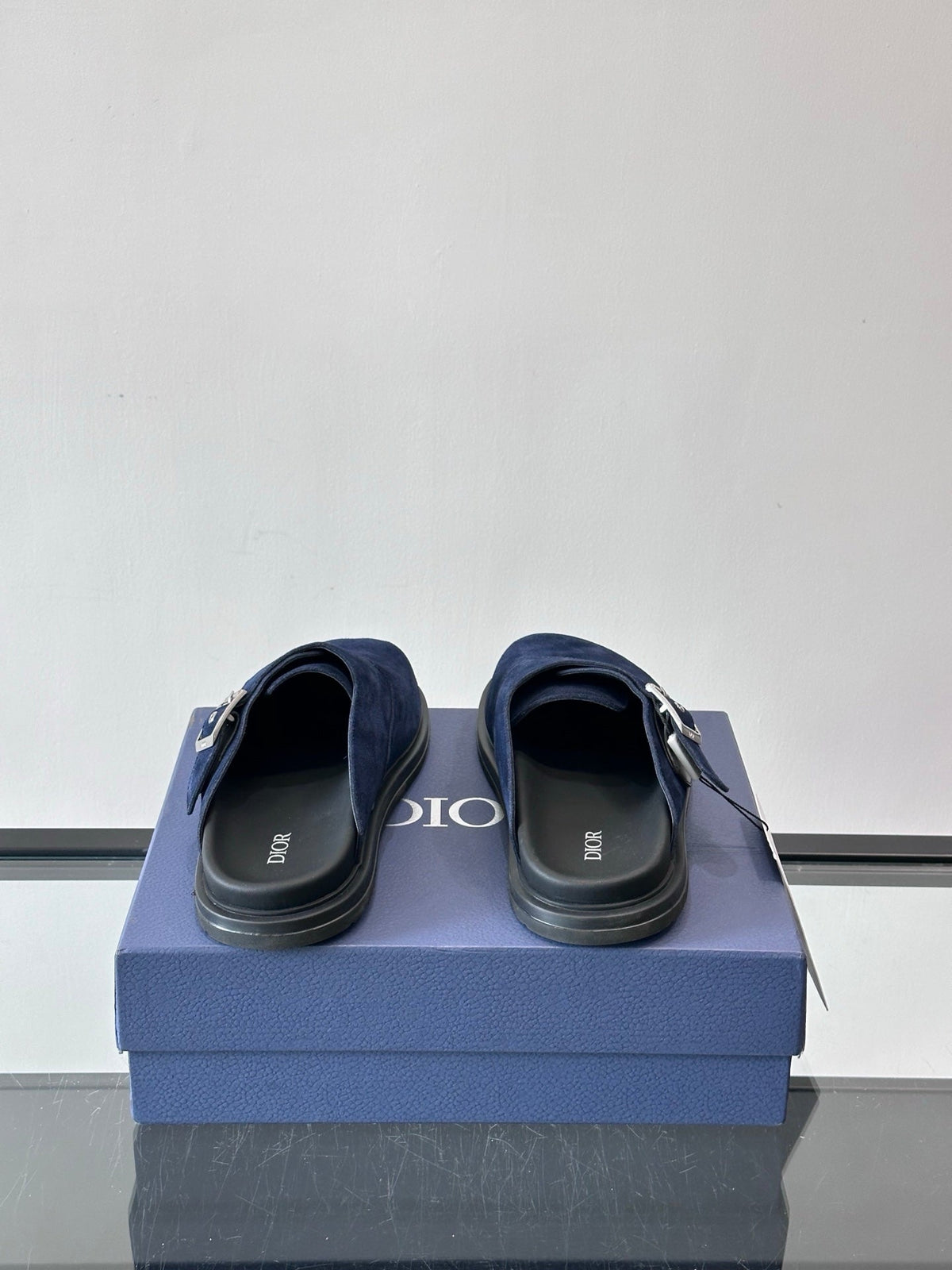 Dior Oblique Closed-Toe Mules