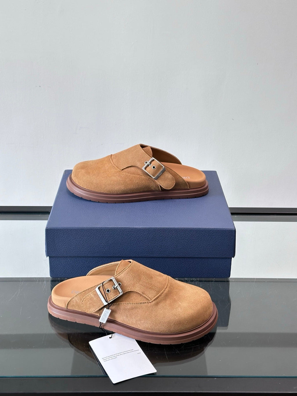 Dior Oblique Closed-Toe Mules