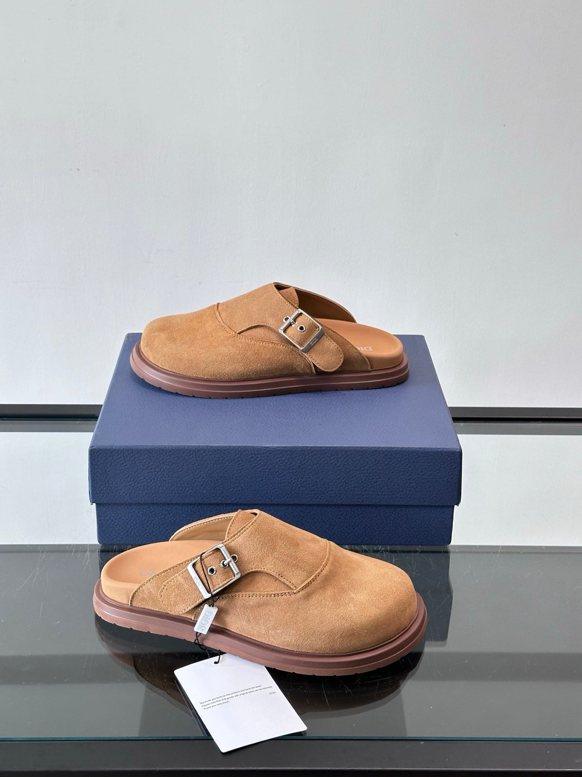 Dior Oblique Closed-Toe Mules