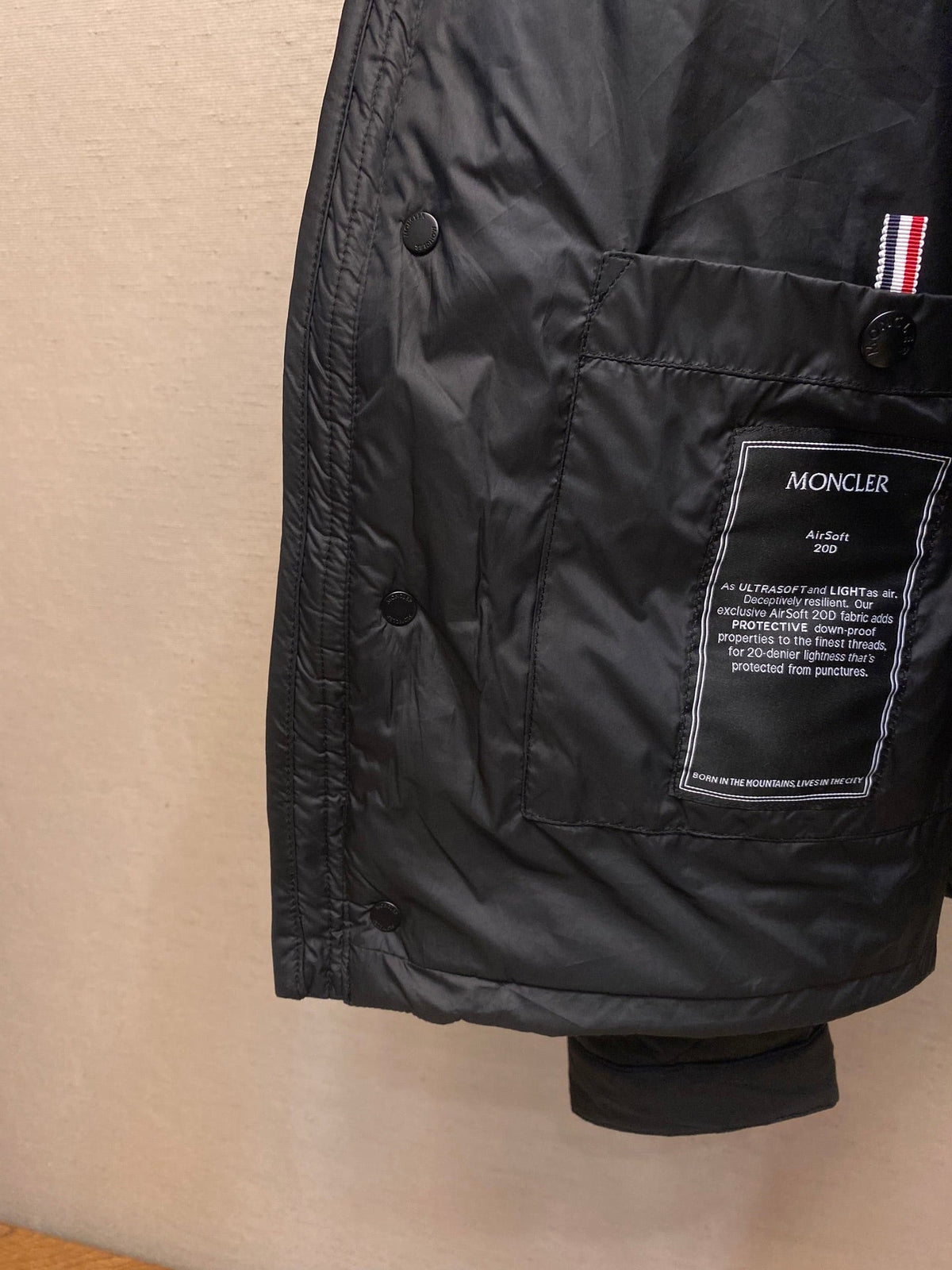 Moncler Men's Lightweight Stand Collar Down Jacket – 25FW