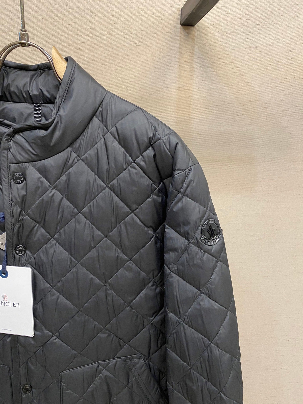Moncler Men's Lightweight Stand Collar Down Jacket – 25FW