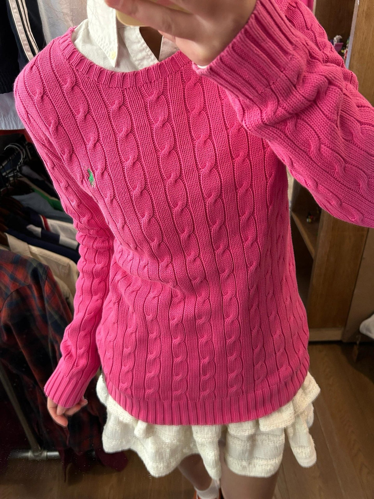 Ralph Lauren Cable Knit Loose Fit Sweater
