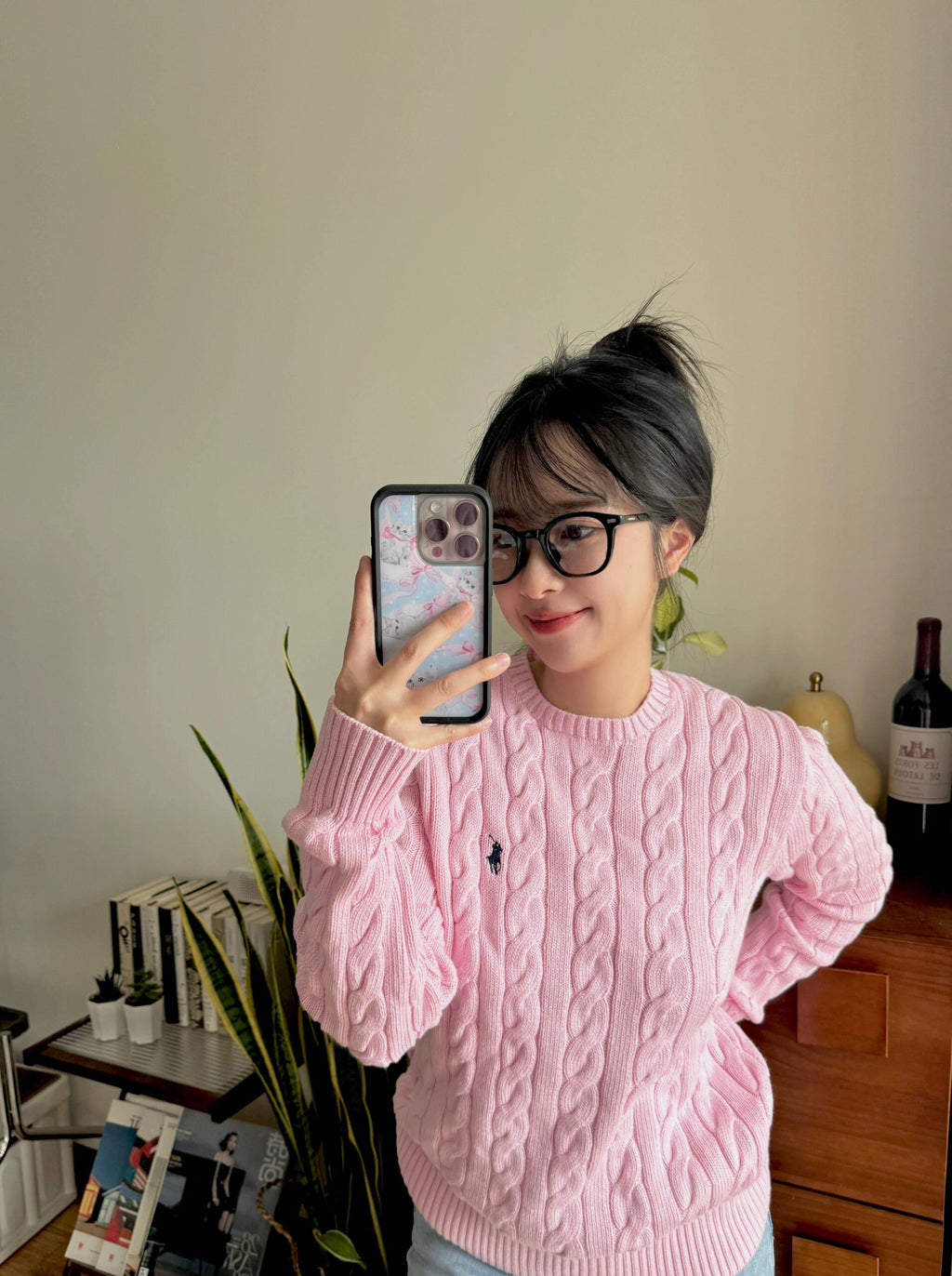 Ralph Lauren Cable Knit Loose Fit Sweater