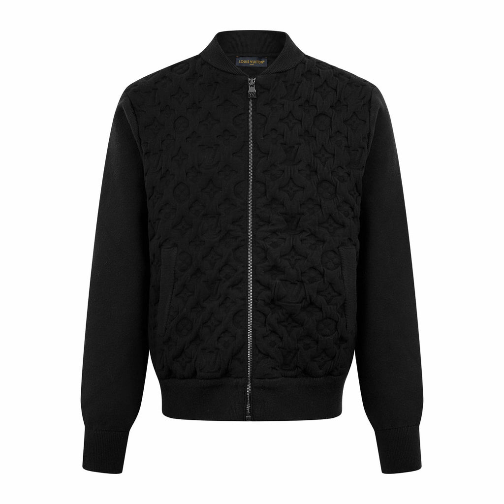 Louis Vuitton Padded Wool Monogram Flight Jacket