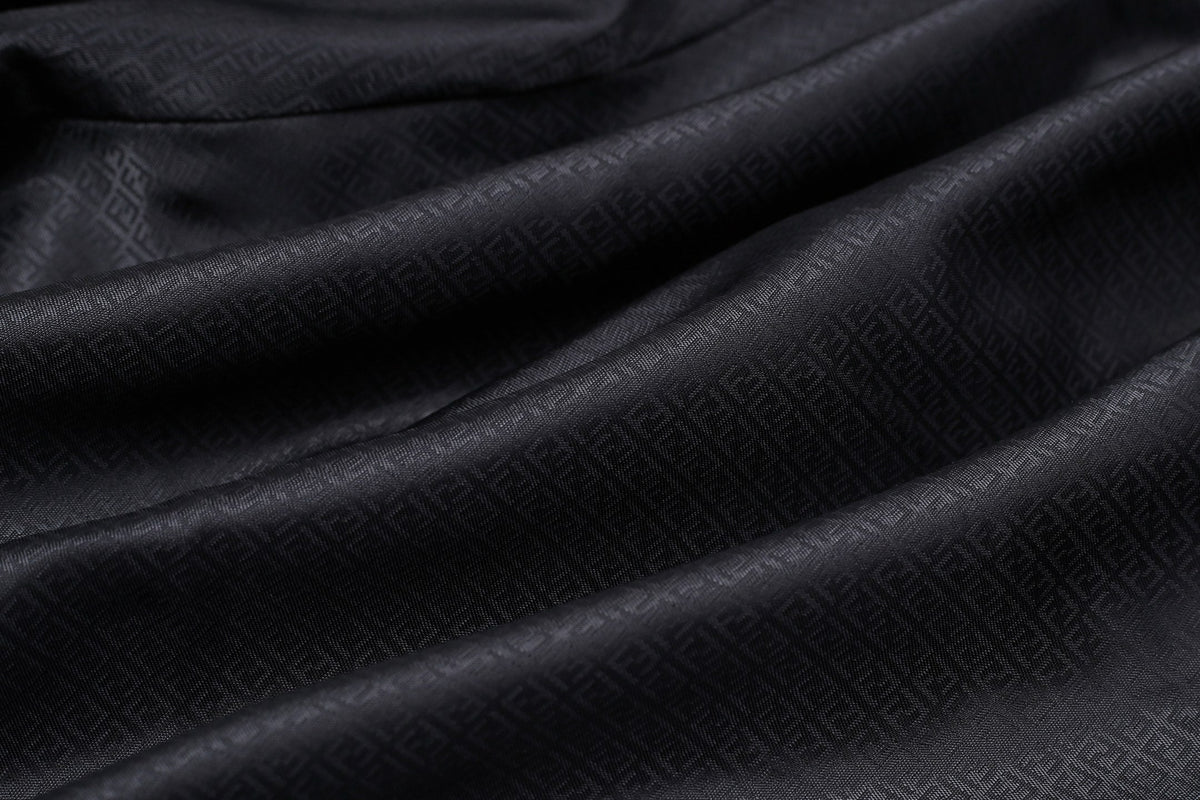 Fendi Hooded Zipper Cashmere Blend Jacket
