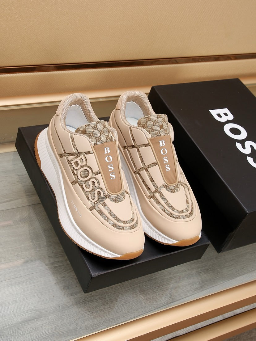 Boss New Men's Luxury Athletic Sneakers