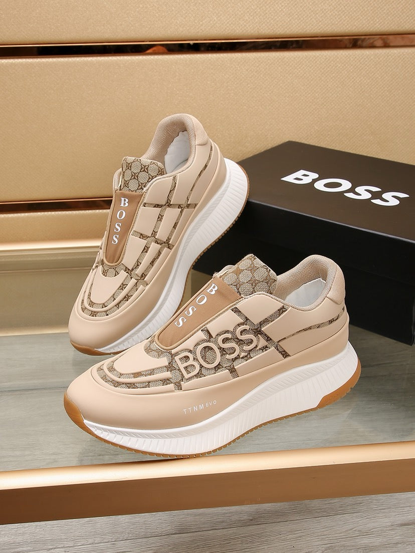 Boss New Men's Luxury Athletic Sneakers