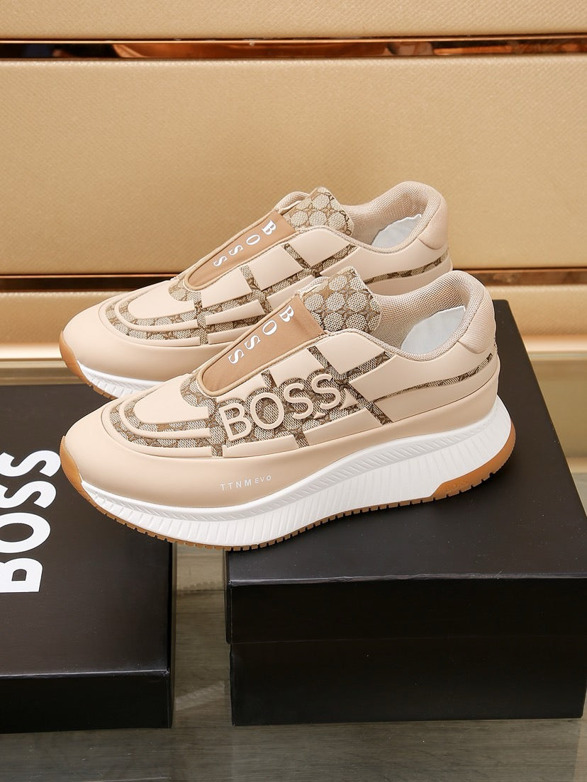 Boss New Men's Luxury Athletic Sneakers