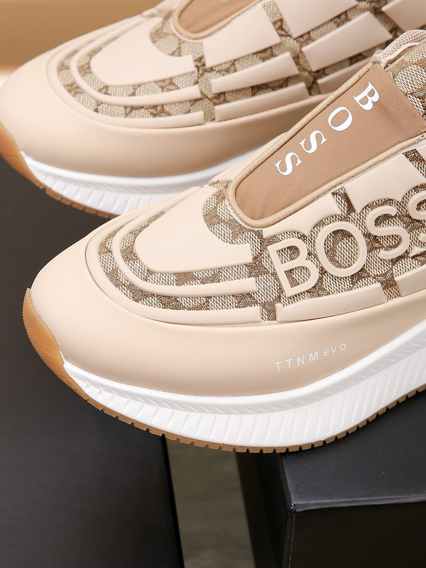 Boss New Men's Luxury Athletic Sneakers