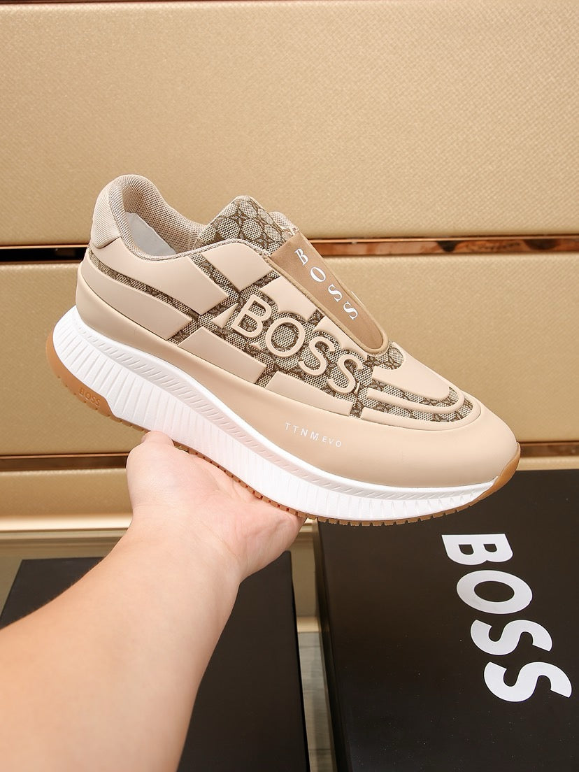 Boss New Men's Luxury Athletic Sneakers