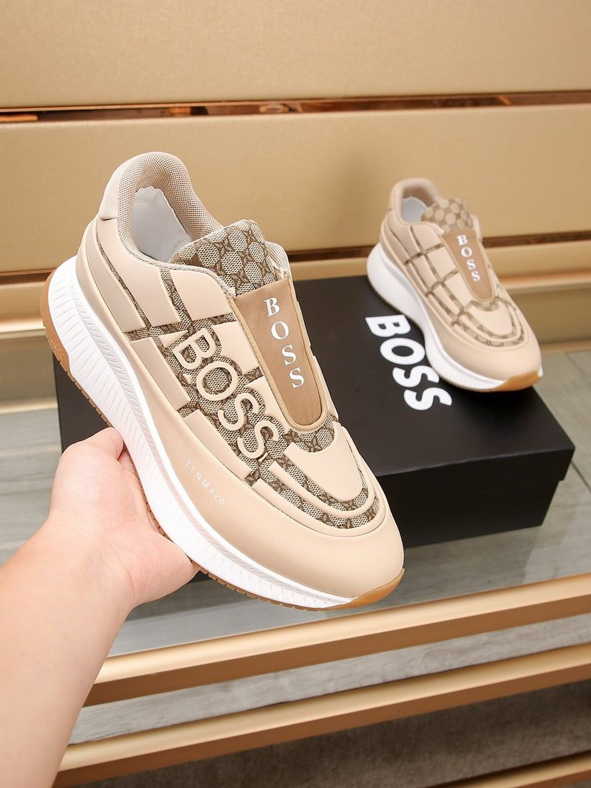 Boss New Men's Luxury Athletic Sneakers