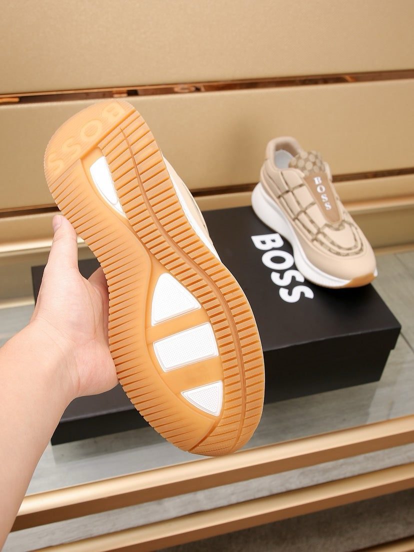 Boss New Men's Luxury Athletic Sneakers