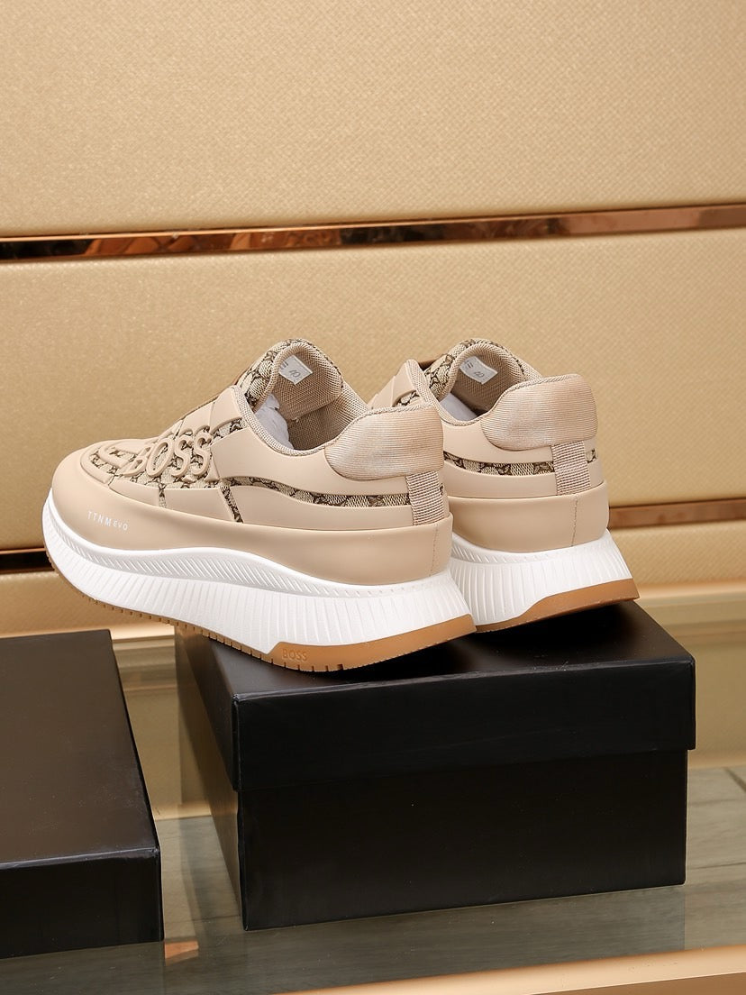 Boss New Men's Luxury Athletic Sneakers