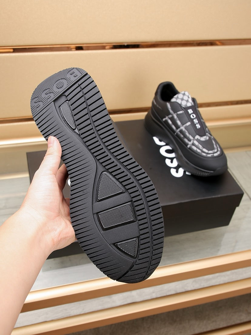 Boss New Men's Luxury Athletic Sneakers