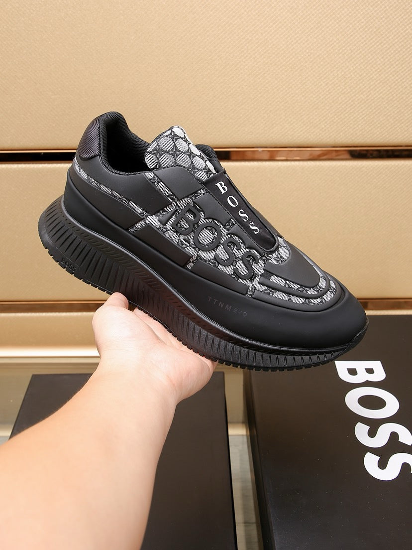 Boss New Men's Luxury Athletic Sneakers