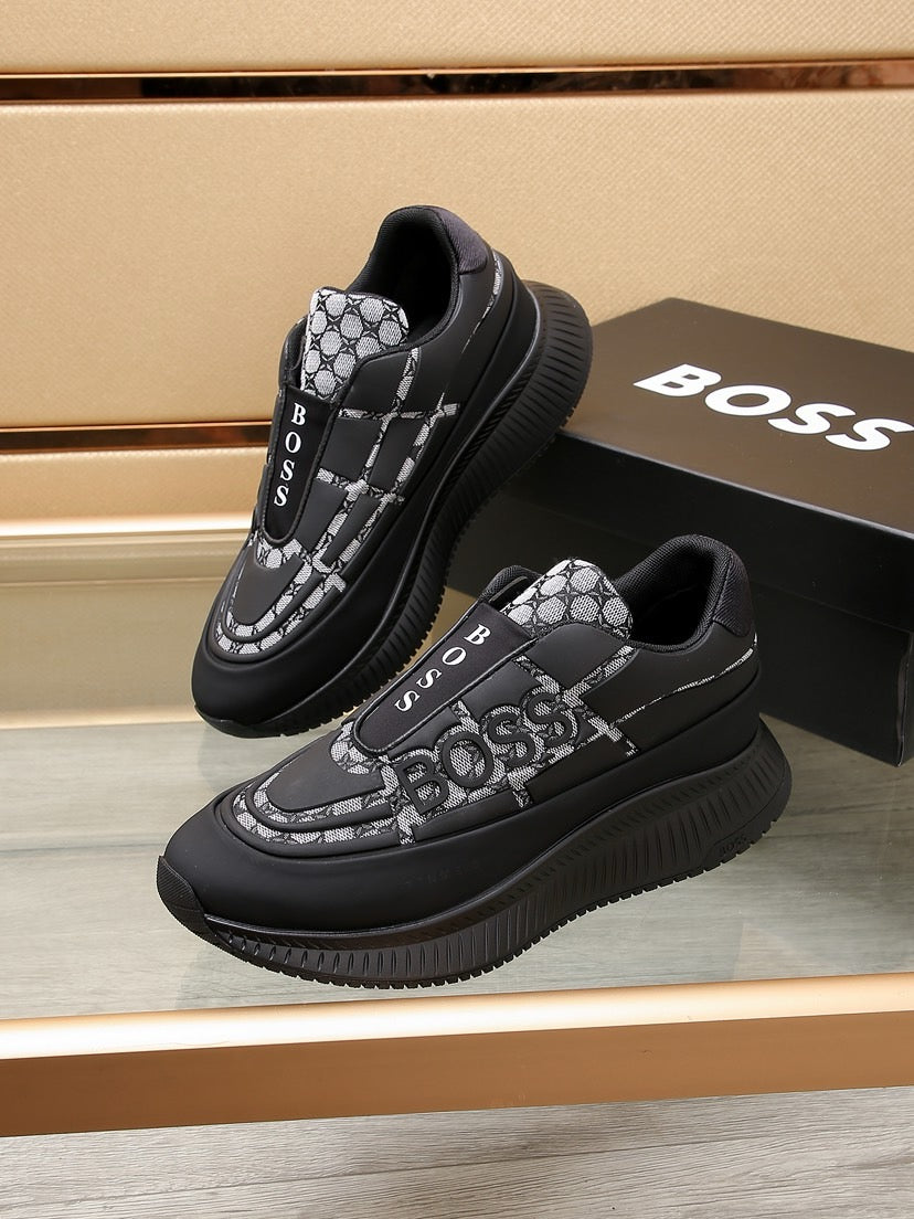 Boss New Men's Luxury Athletic Sneakers