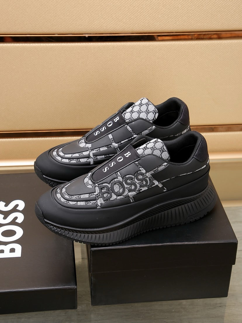 Boss New Men's Luxury Athletic Sneakers