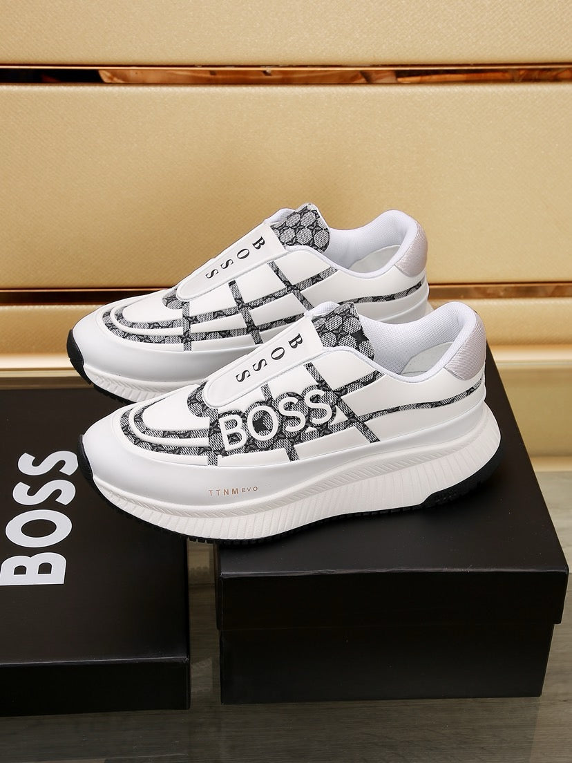 Boss New Men's Luxury Athletic Sneakers