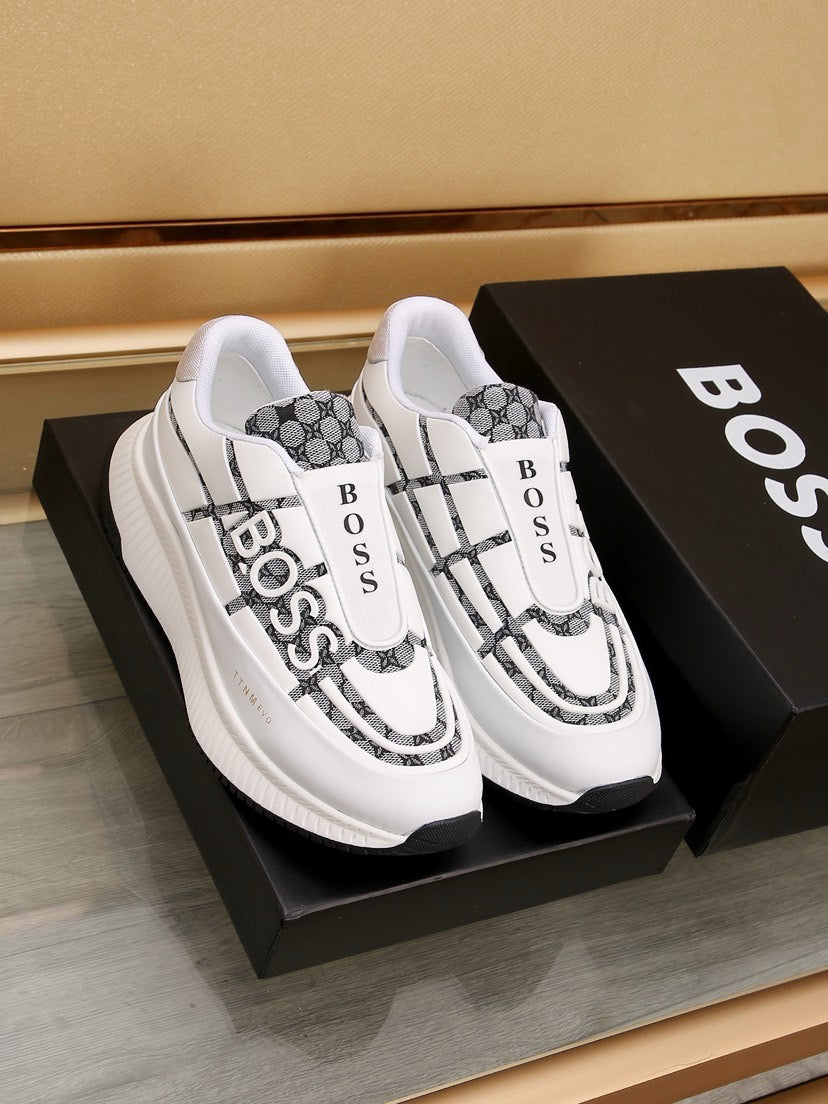 Boss New Men's Luxury Athletic Sneakers