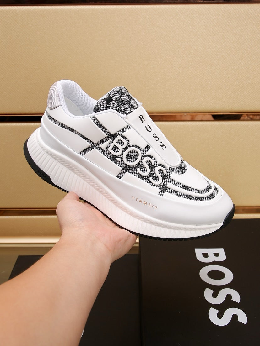 Boss New Men's Luxury Athletic Sneakers