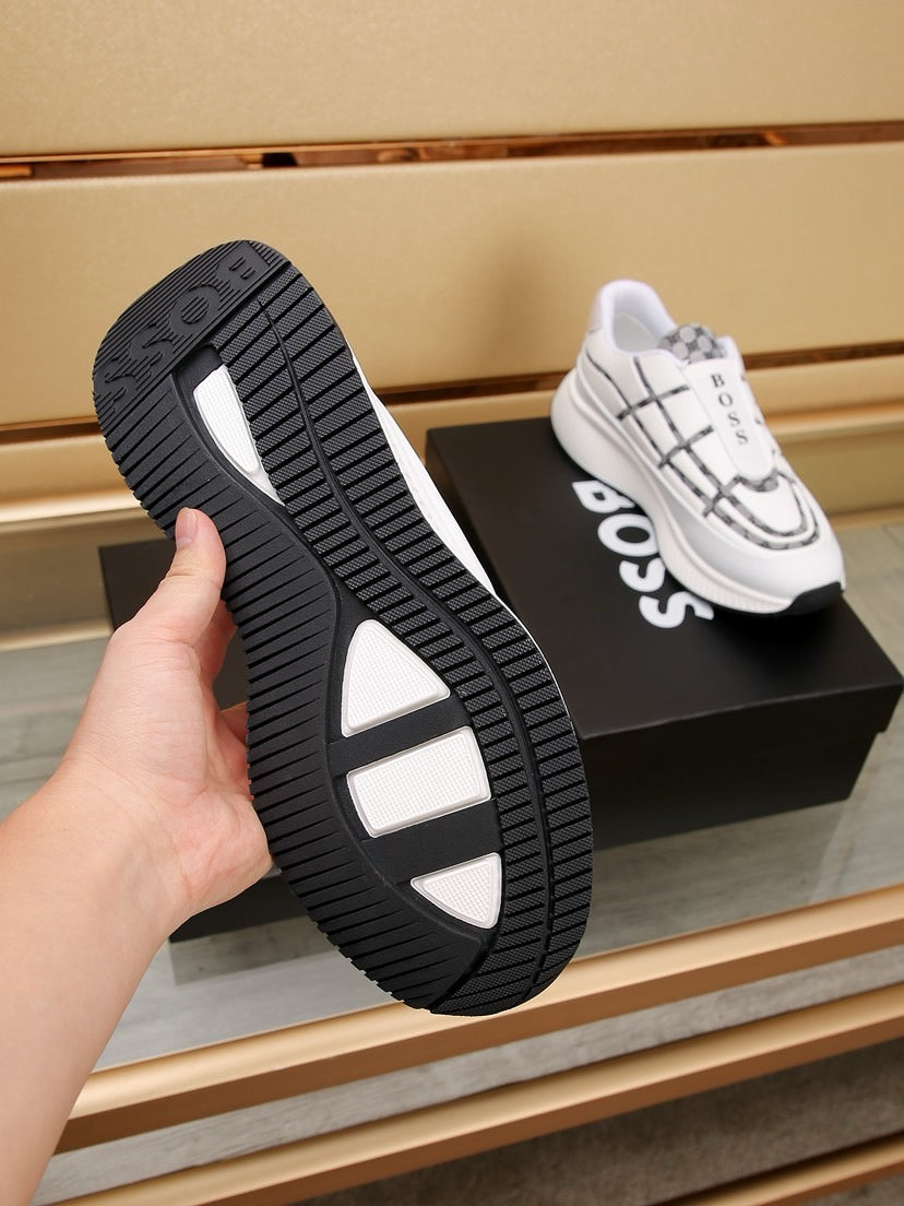 Boss New Men's Luxury Athletic Sneakers