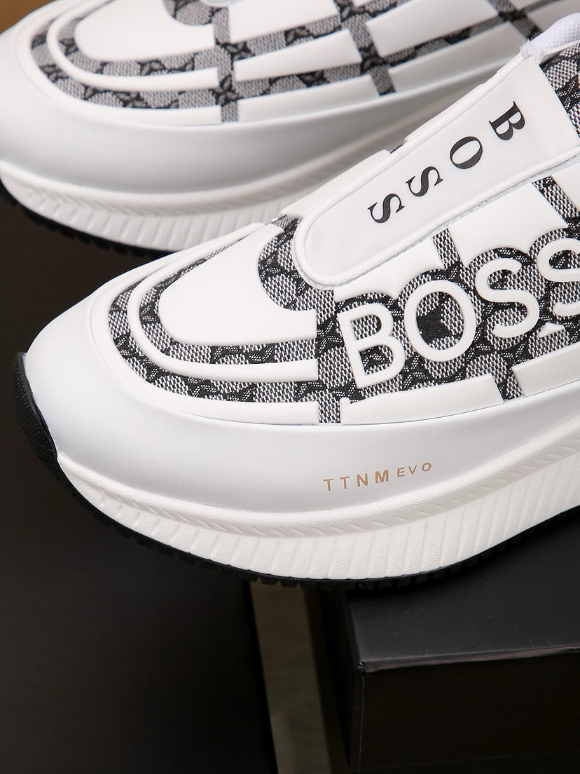 Boss New Men's Luxury Athletic Sneakers