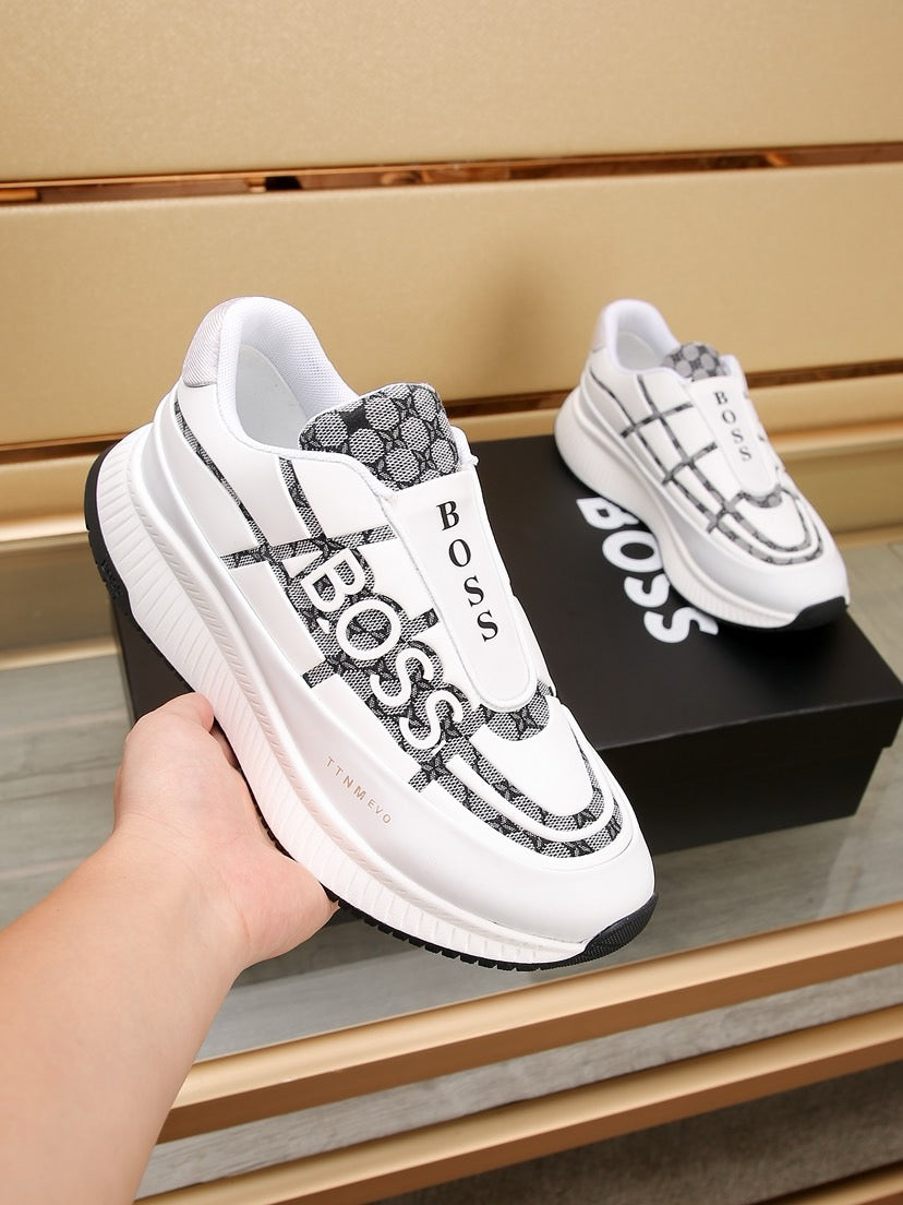 Boss New Men's Luxury Athletic Sneakers