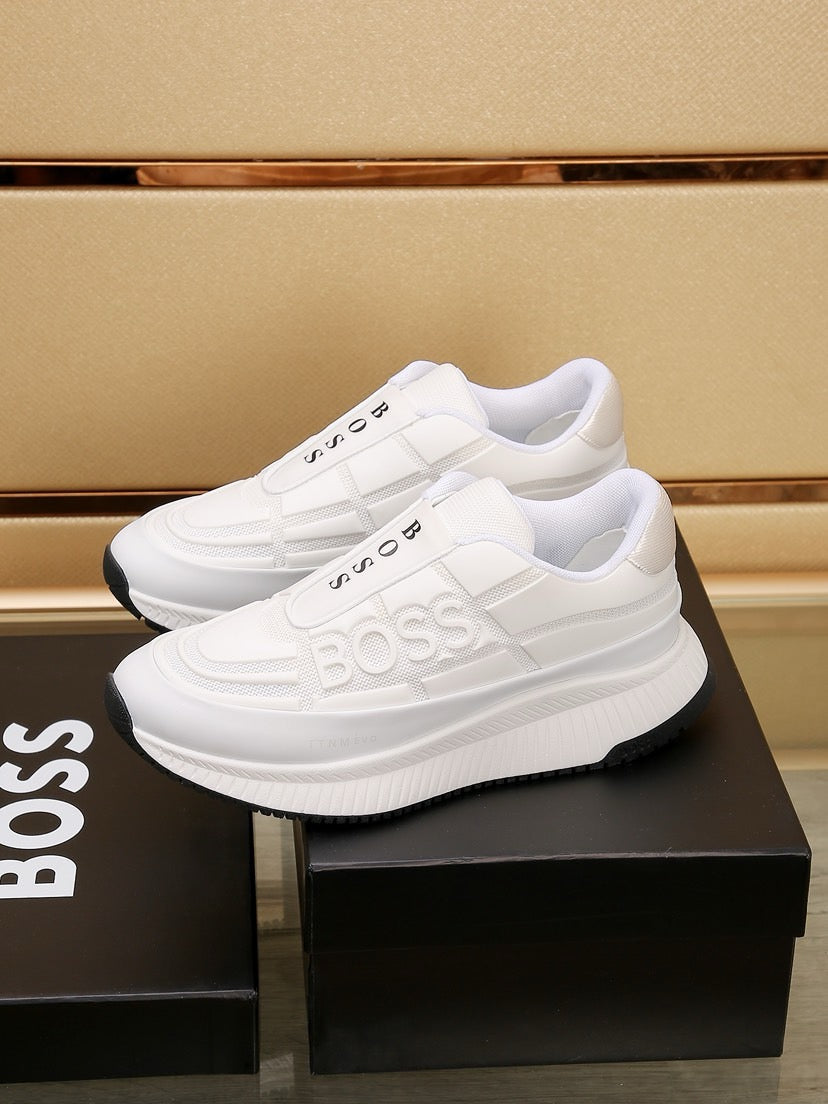 Boss New Men's Luxury Athletic Sneakers