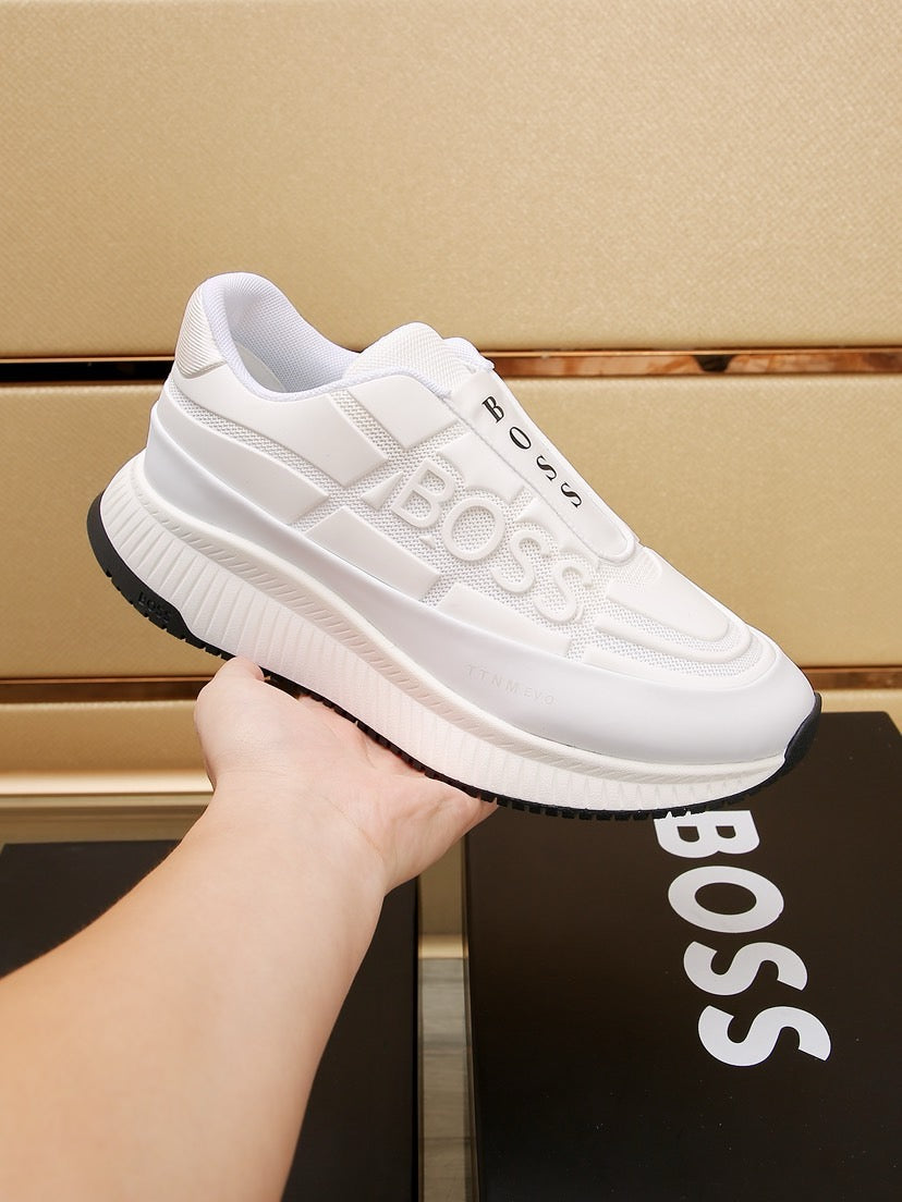 Boss New Men's Luxury Athletic Sneakers