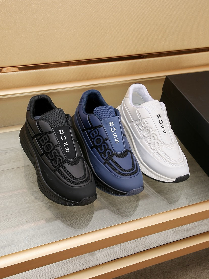Boss New Men's Luxury Athletic Sneakers
